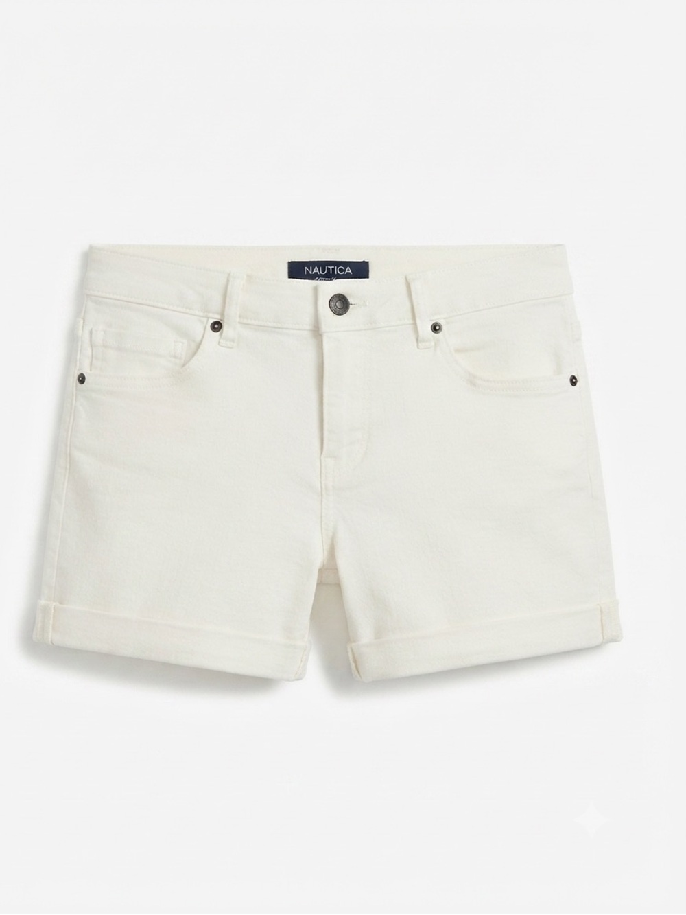 Nautica White Denim Jean Shorts